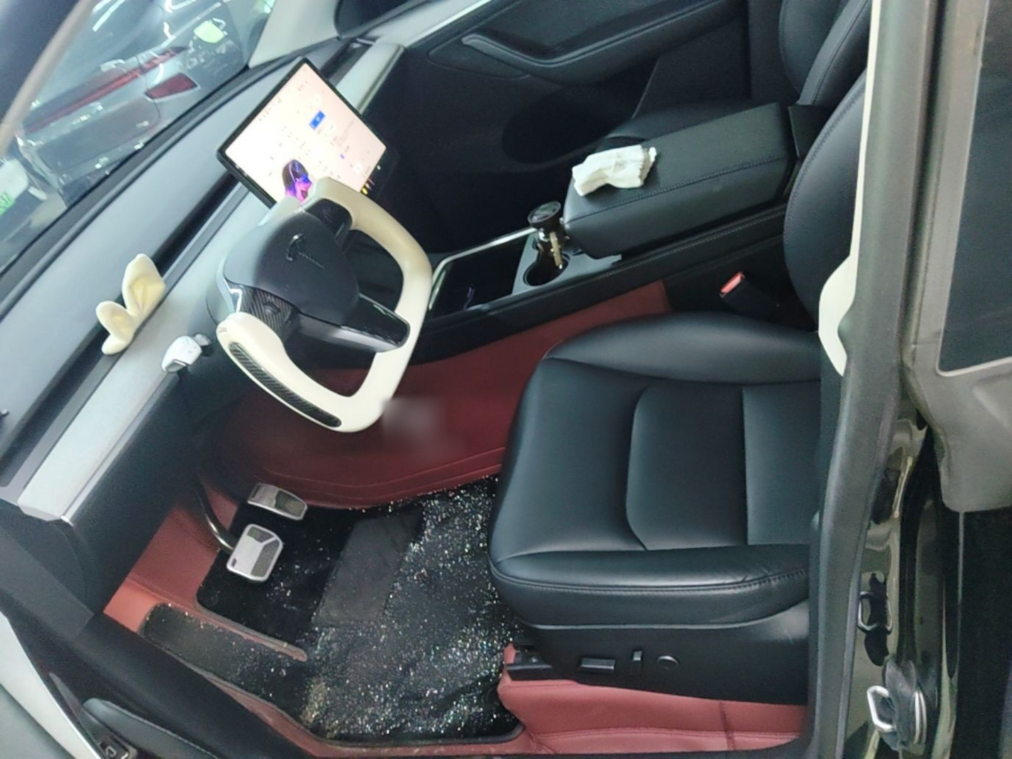 Avant de la voiture