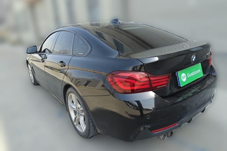 Used BMW 4 Series 2020 425i Gran Coupe M Sport Night Edition Rear Left 45 Deg