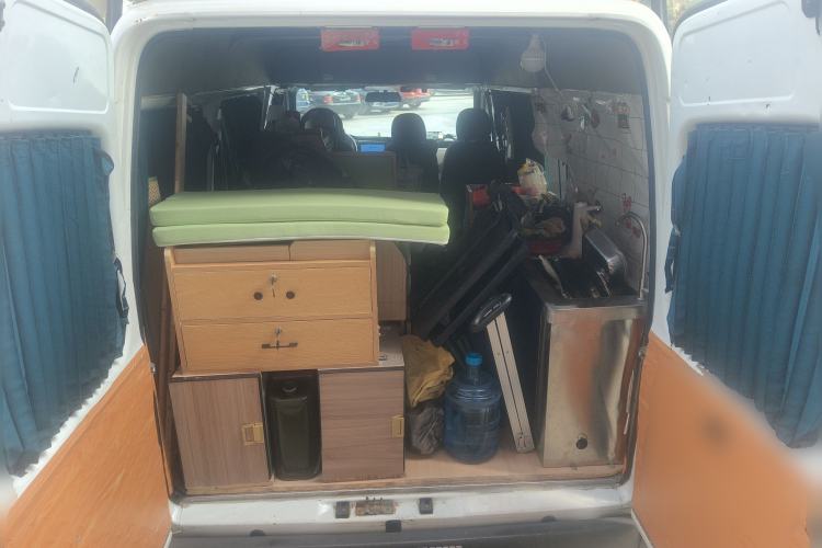 Used JMC Transit 2019 2.8T Commercial Version Short Wheelbase Mid-Roof 6-Seater China VI JX493