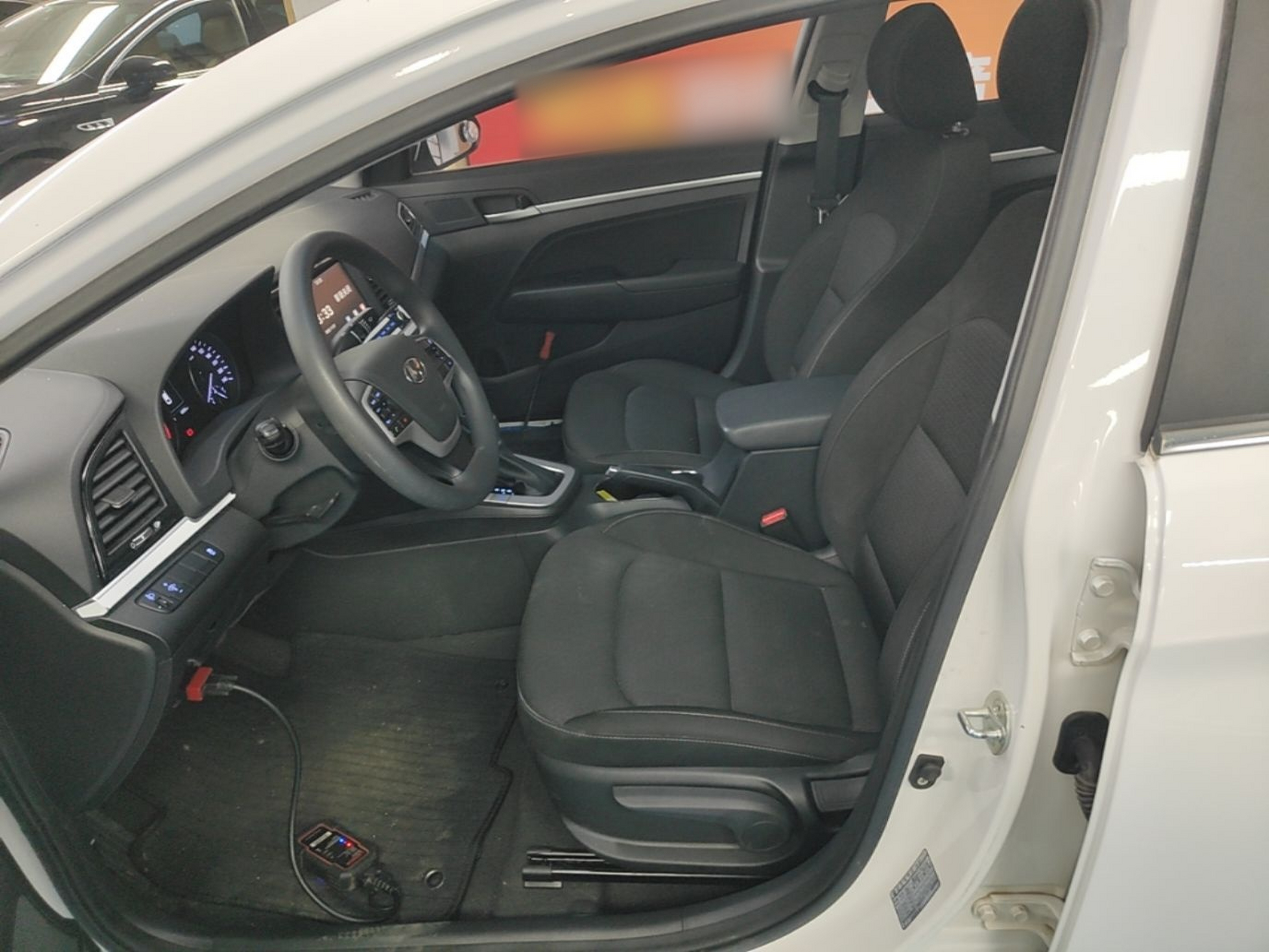 Avant de la voiture