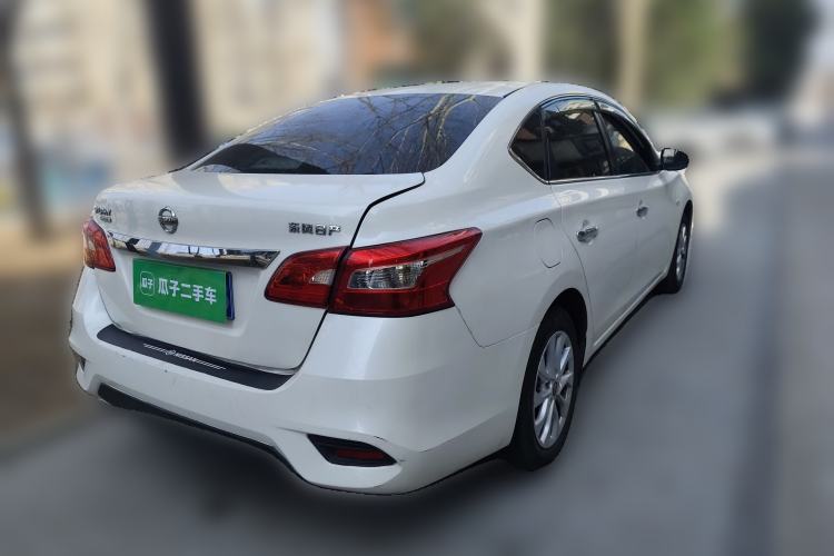 Used Nissan Sylphy 2021 Classic 1.6XL CVT Luxury Edition Rear Right 45 Deg