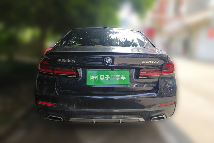 Used BMW 5 Series 2022 Second Facelift 530Li Leading Edition M Sport Package Rear