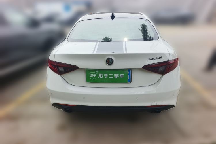 Used Alfa Romeo Giulia 2020 2.0T 280HP Midnight Phantom Limited Edition Rear