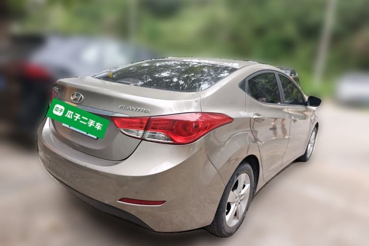 Used Hyundai Elantra (5th Generation / Langdong) 2012 1.6L Automatic Fashion Edition Rear Right 45 Deg