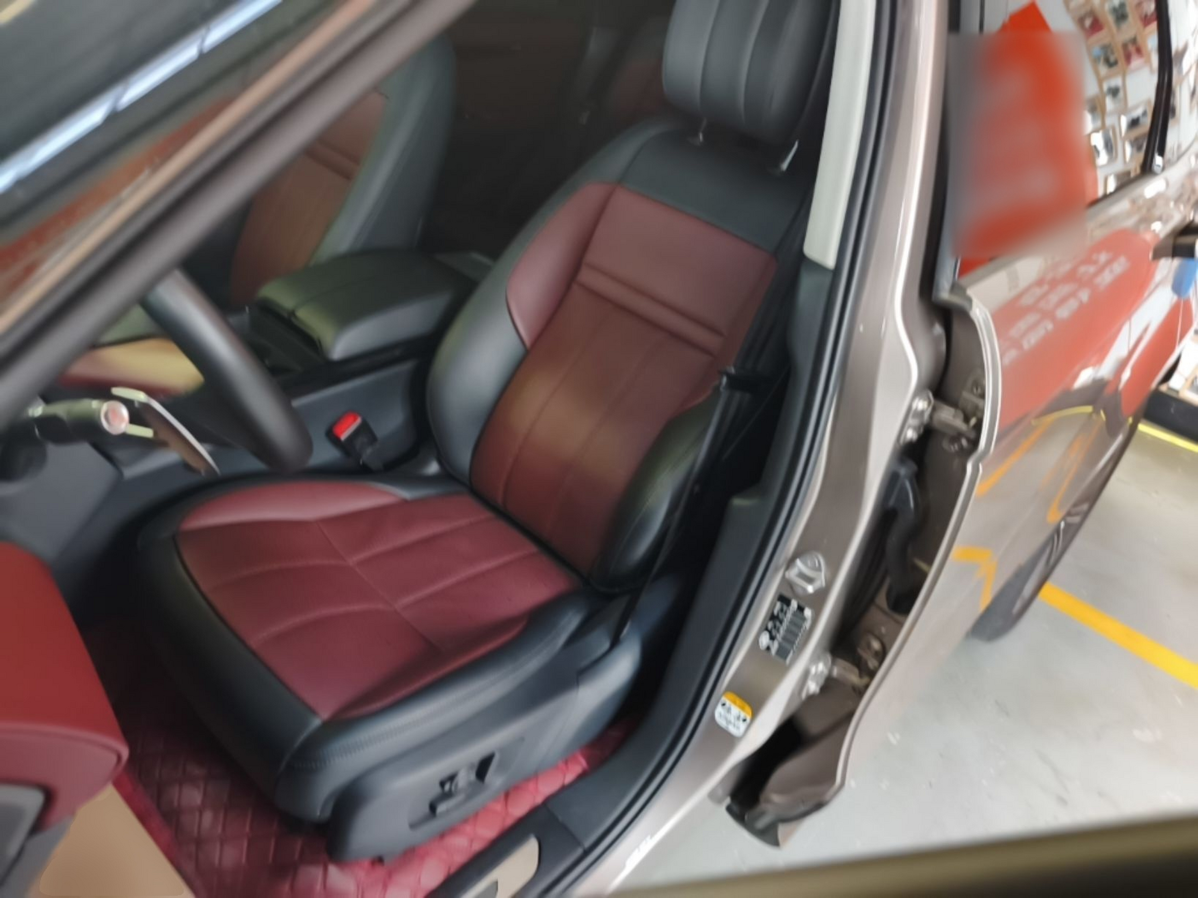 Avant de la voiture