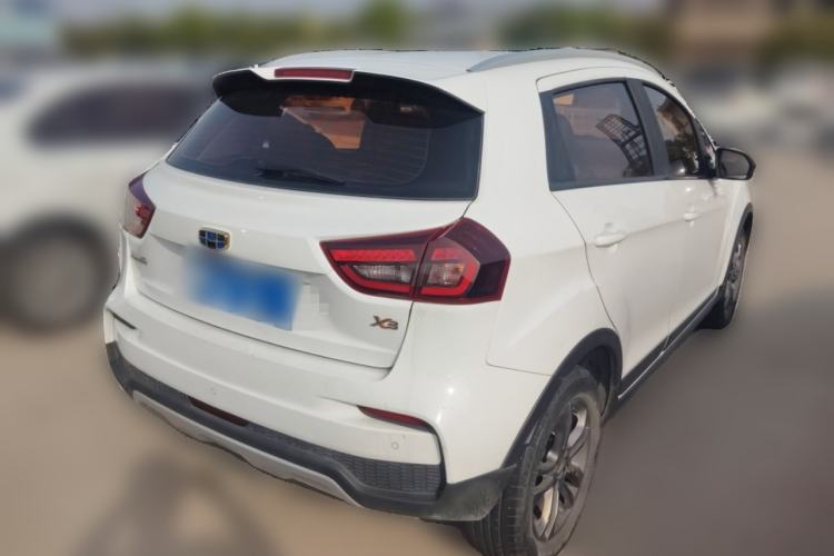 Used Geely Auto Vision X3 2020 1.5L Manual Elite Edition Rear Right 45 Deg