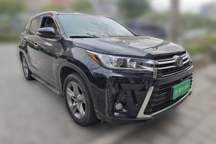 Used Toyota Highlander 2018 2.0T Four-Wheel Drive Prestige Version 7 Seats China VI Standard Front Right 45 Deg