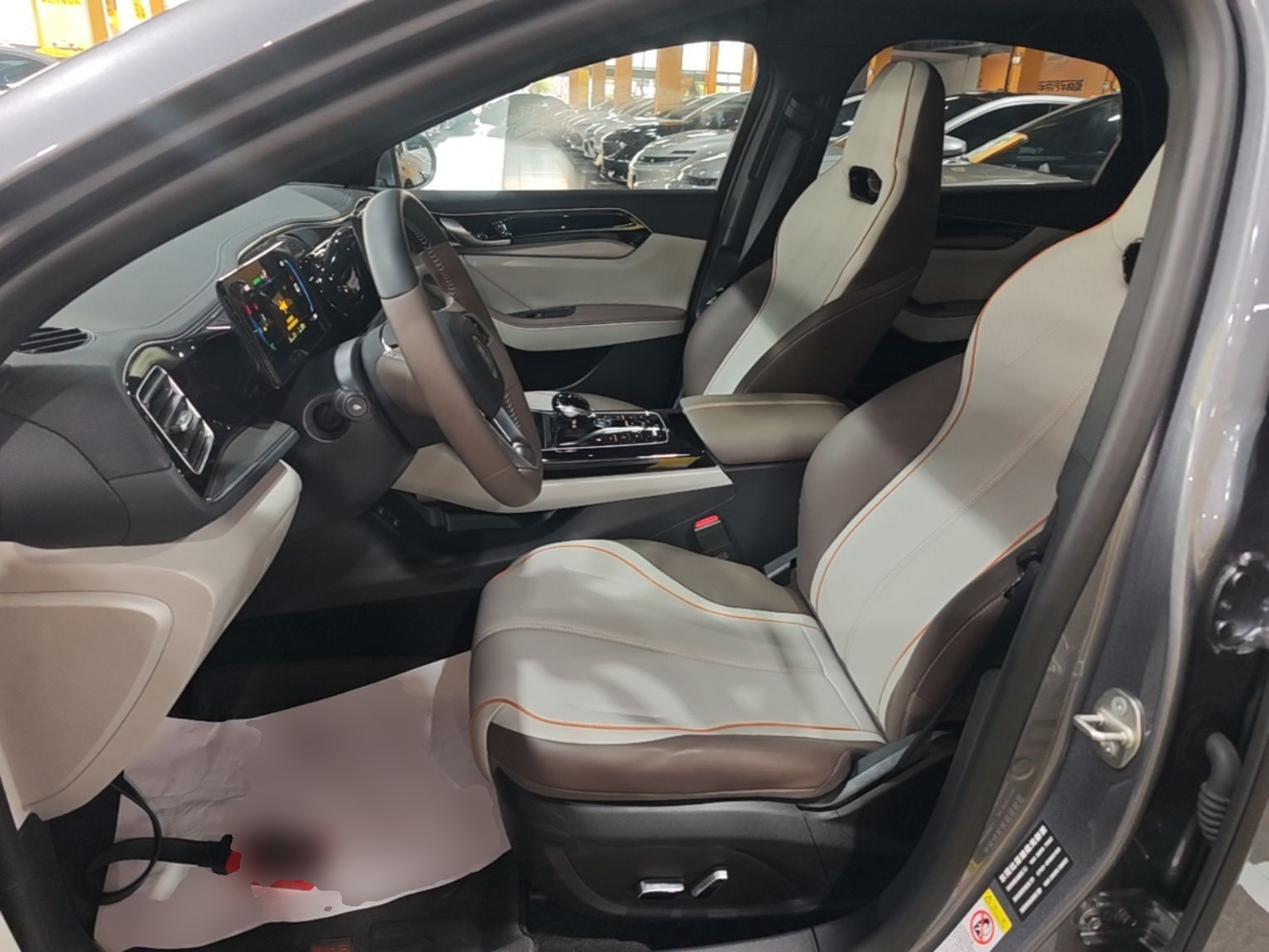 Avant de la voiture