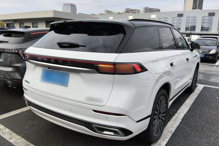 Used Chery Tiggo 9 2025 2.0T Automatic Two-Wheel Drive Luxury Edition 5 Seats Rear Right 45 Deg