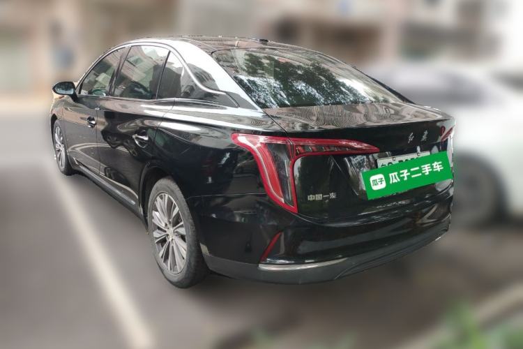 Used Hongqi E-QM5 2023 Revised Version Basic Travel Edition Rear Left 45 Deg