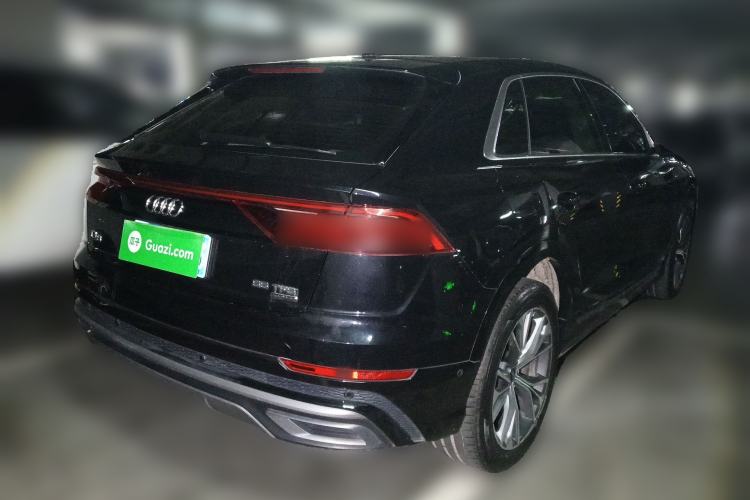 Used Audi Q8 2021 55 TFSI Luxury Dynamic Edition Rear Right 45 Deg