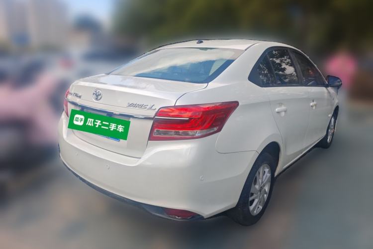 Used Toyota YARiS L Zhi Xiang 2017 1.5G CVT Xuan Dong Skyroof Edition Rear Right 45 Deg