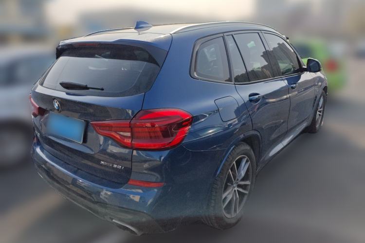 Used BMW X3 2018 xDrive30i Luxury Edition M Sport Package China VI Rear Right 45 Deg