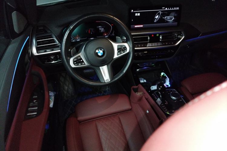 Used BMW X3 2022 xDrive30i Luxury Edition M Night Sky Package Steering Wheel