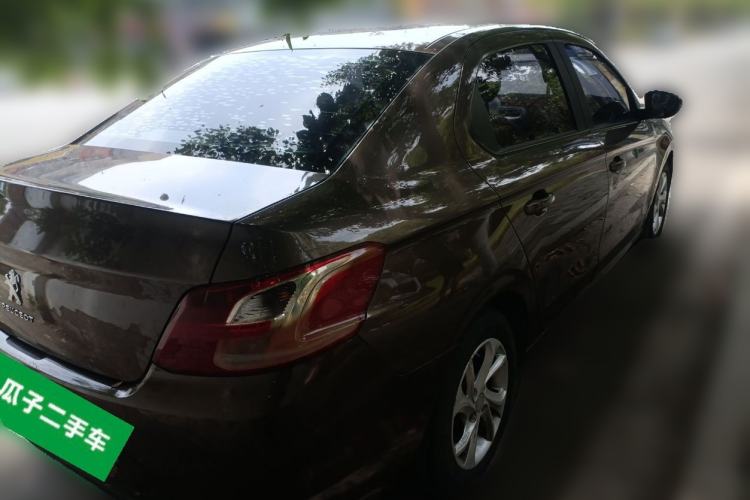 Used Peugeot 301 2016 1.6L Manual Comfort Edition Rear Right 45 Deg