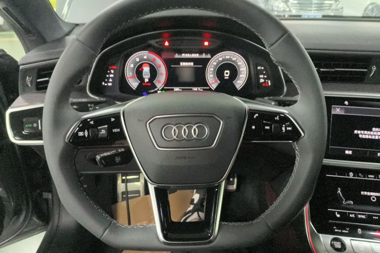 Used Audi A7L 2022 55 TFSI quattro S-line Zhiyuan Edition Obsidian Black Package