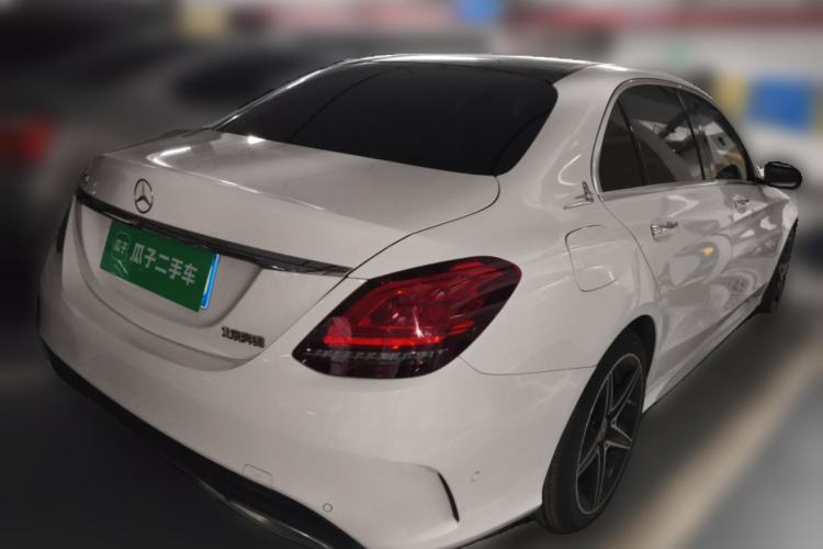 Used Mercedes-Benz C-Class 2021 C 200 L Fashion Edition Sport Version Rear Right 45 Deg