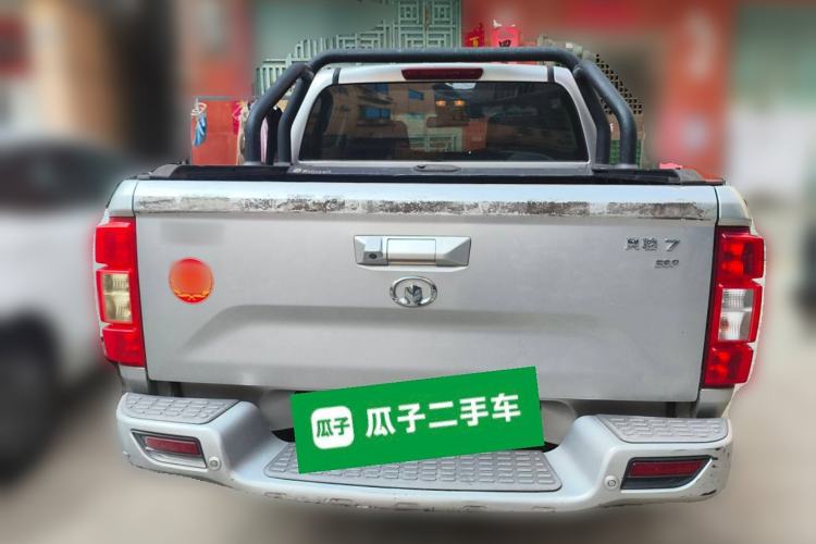 Used Great Wall Wingle 7 2019 2.0T Gasoline Two-Wheel-Drive Elite Version China VI Standard Small Double Cabin GW4C20B Rear