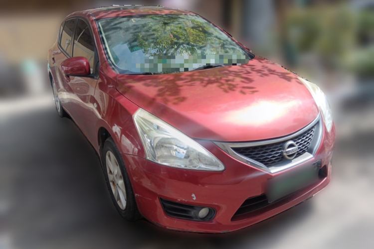 Used Nissan Tiida 2011 1.6L CVT Smart Version Front Right 45 Deg
