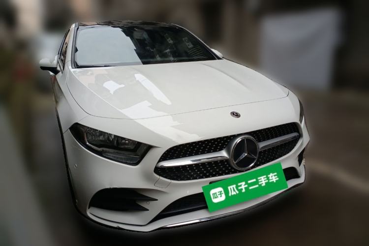 Used Mercedes-Benz A-Class 2020 Second Facelift A 180 L Sport Sedan Front Right 45 Deg
