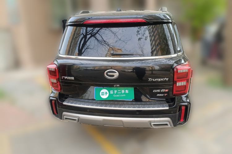 Used GAC Trumpchi GS8 2021 390T Two-Wheel-Drive Dark Knight Edition Rear