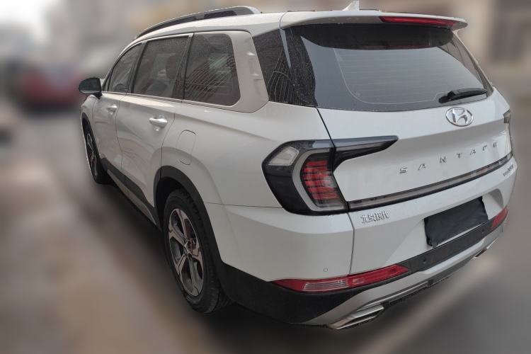 Used Hyundai Santa Fe 2023 Traveler 380T GDi Automatic All-Wheel Drive GLX HTRAC Elite Edition Rear Left 45 Deg