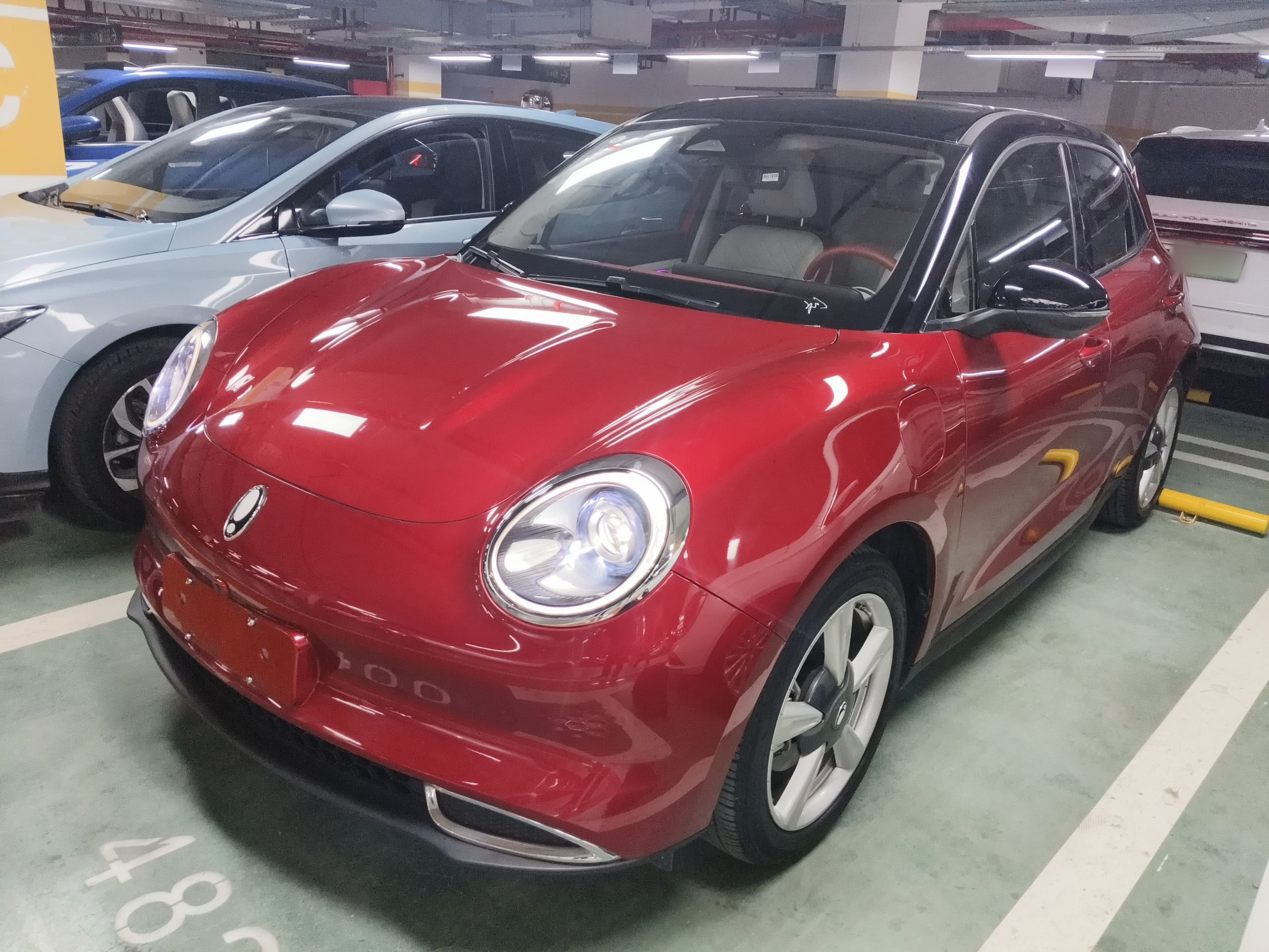 تحت مقدمة السيارة