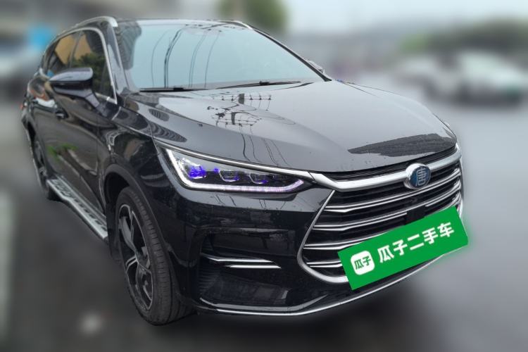 Used BYD Tang New Energy 2021 DM-i 112KM Prestige Model Front Right 45 Deg