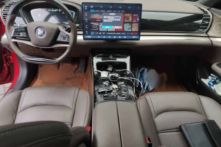 Used BYD Han 2020 EV Long-Range Luxury Model Interior 2