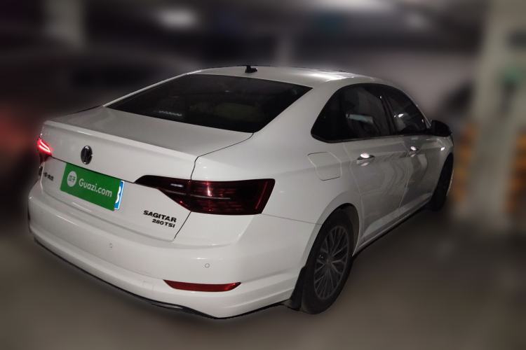 Used Volkswagen Sagitar 2021 280TSI DSG Comfort Connect Edition Rear Right 45 Deg