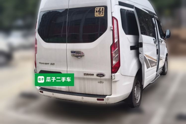 Used Ford Transit 2019 2.0T Gasoline Automatic Multi-Function Commercial Vehicle Mid-Roof 6-Seater China VI Standard Rear Right 45 Deg