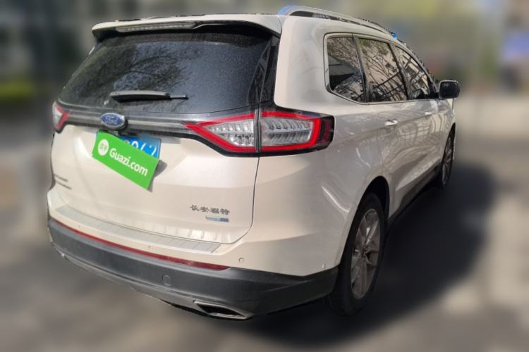 Used Ford Edge 2016 EcoBoost 245 Four-Wheel Drive Titanium 7-Seater Rear Right 45 Deg