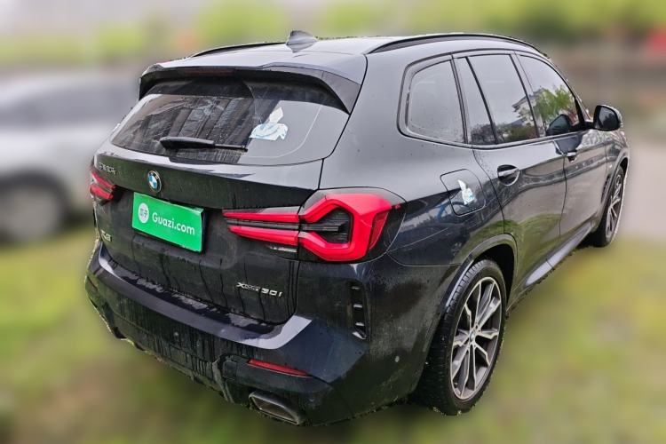 Used BMW X3 2023 xDrive30i Leading Model M Night Edition Package Rear Right 45 Deg