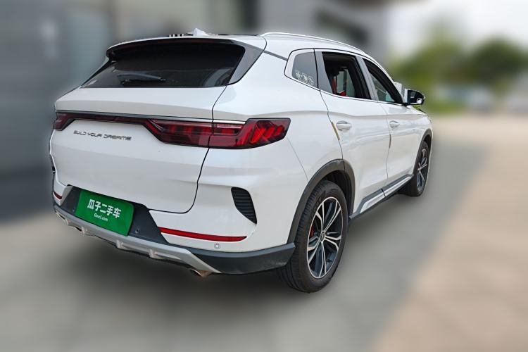 Used BYD Song PLUS 2020 1.5T Automatic Prestige Version Rear Right 45 Deg