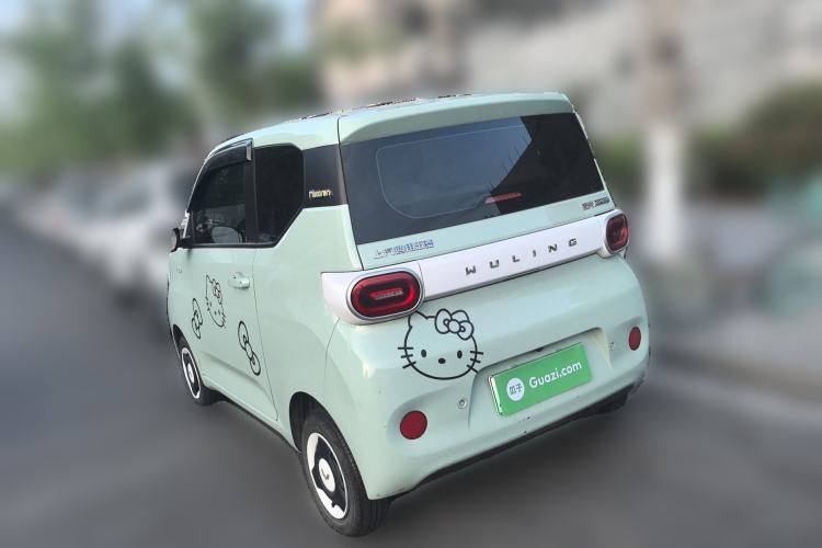 Used Wuling Hongguang MINIEV 2024 3rd Generation 215km Youth Edition Rear Left 45 Deg
