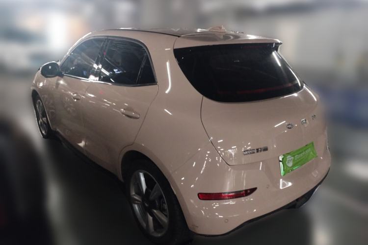 Used ORA Good Cat 2023 401 km Standard Range Prestige Version Lithium Iron Phosphate Rear Left 45 Deg