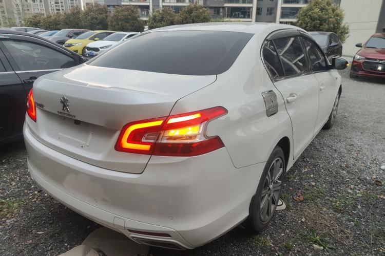 Used Peugeot 408 2016 1.6T Automatic Luxury Edition Rear Right 45 Deg