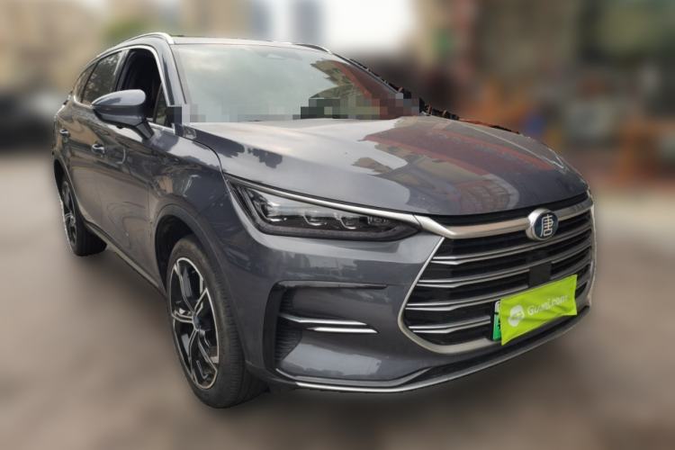Used BYD Tang New Energy 2021 DM-i 112KM Prestige Model Front Right 45 Deg