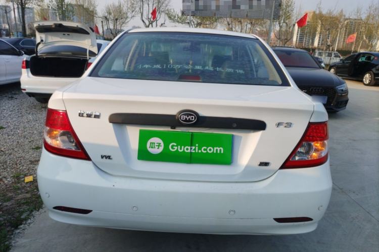 Used BYD F3 2012 Energy-Saving Model 1.5L Manual Comfort Version Rear