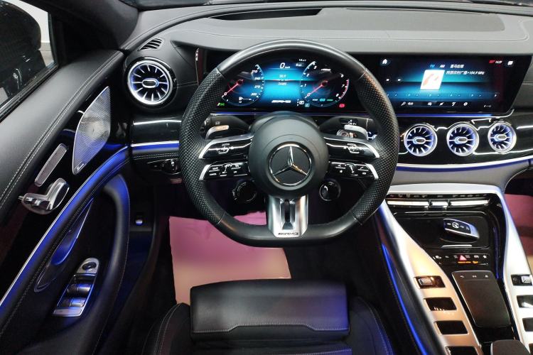 Used Mercedes-Benz AMG GT 2022 AMG GT 50 Four-Door Coupe Steering Wheel