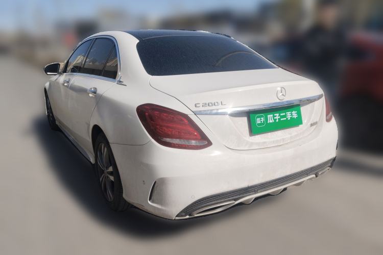 Used Mercedes-Benz C-Class 2017 Facelift C 200 L Sport Edition Rear Left 45 Deg