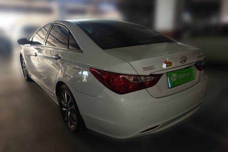 Used Hyundai Sonata 2013 2.0L Automatic Luxury Edition Rear Left 45 Deg