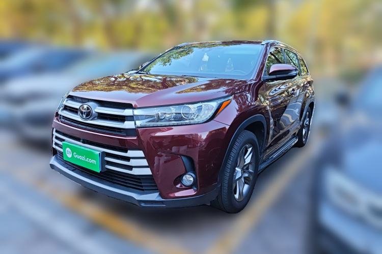 Used Toyota Highlander 2018 2.0T Four-Wheel Drive Luxury Version 7 Seats China VI Standard