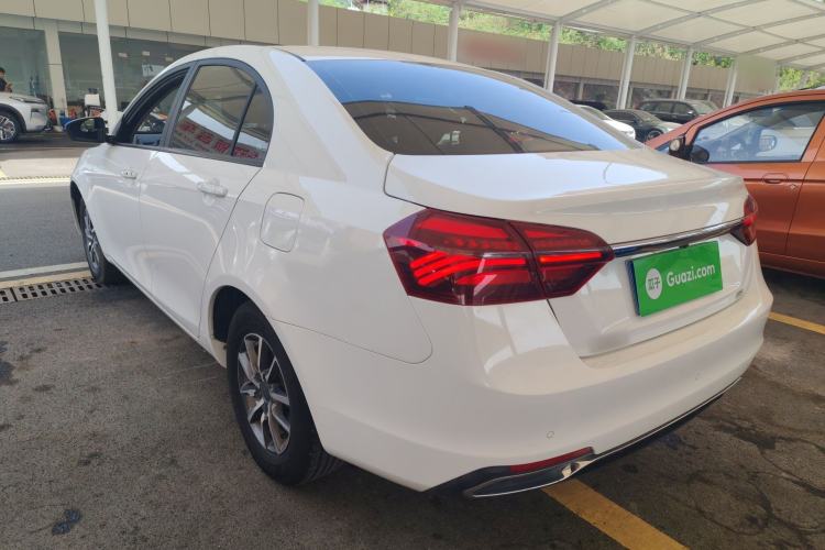 Used Geely Auto Emgrand 2019 Leading Edition 1.5L CVT Luxury Model China VI Standard Rear Left 45 Deg
