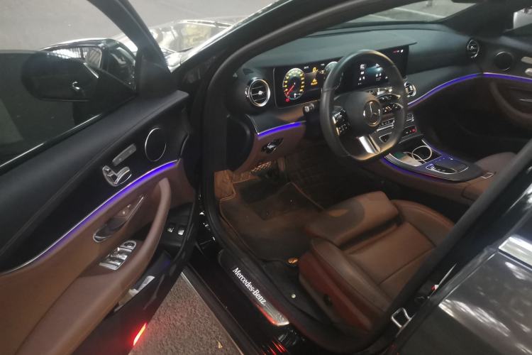 Used Mercedes-Benz E-Class New Energy 2022 Restyled E 350 e L Plug-in Hybrid Sports Sedan Driver Seat