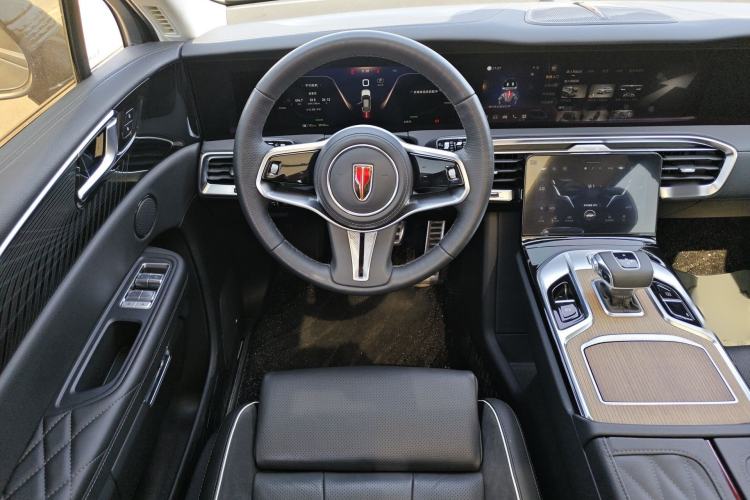Used Hongqi E-HS9 2022 690 km Range Flagship Edition Six Seats Steering Wheel