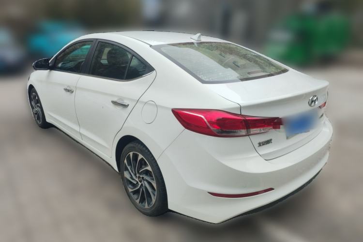 Used Hyundai Elantra (6th Generation / Lingdong) 2019 1.5L CVT ZhiXuan – Elite Version Rear Left 45 Deg