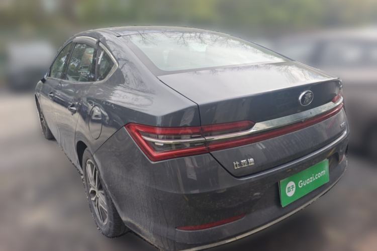 Used BYD Qin Pro New Energy 2019 DM Super Edition 1.5TI Automatic Smart Connect Enjoyment Model China VI Standard Rear Left 45 Deg