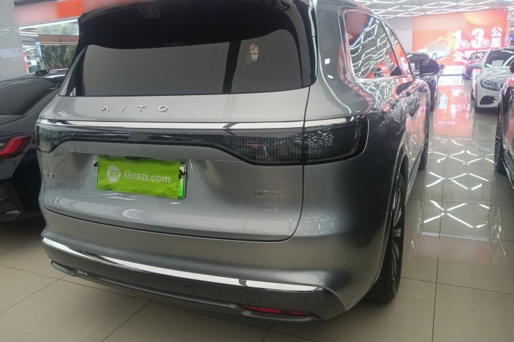 Used Hima AITO M8 2025 Extended-Range Max+ Version 53.4 kWh 5-Seater Edition Rear Right 45 Deg