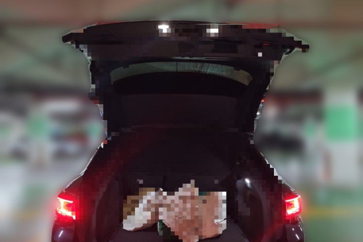 Used Volkswagen ID.4 CROZZ 2021 Long-Range Lite PRO Two-Wheel Drive Version Trunk